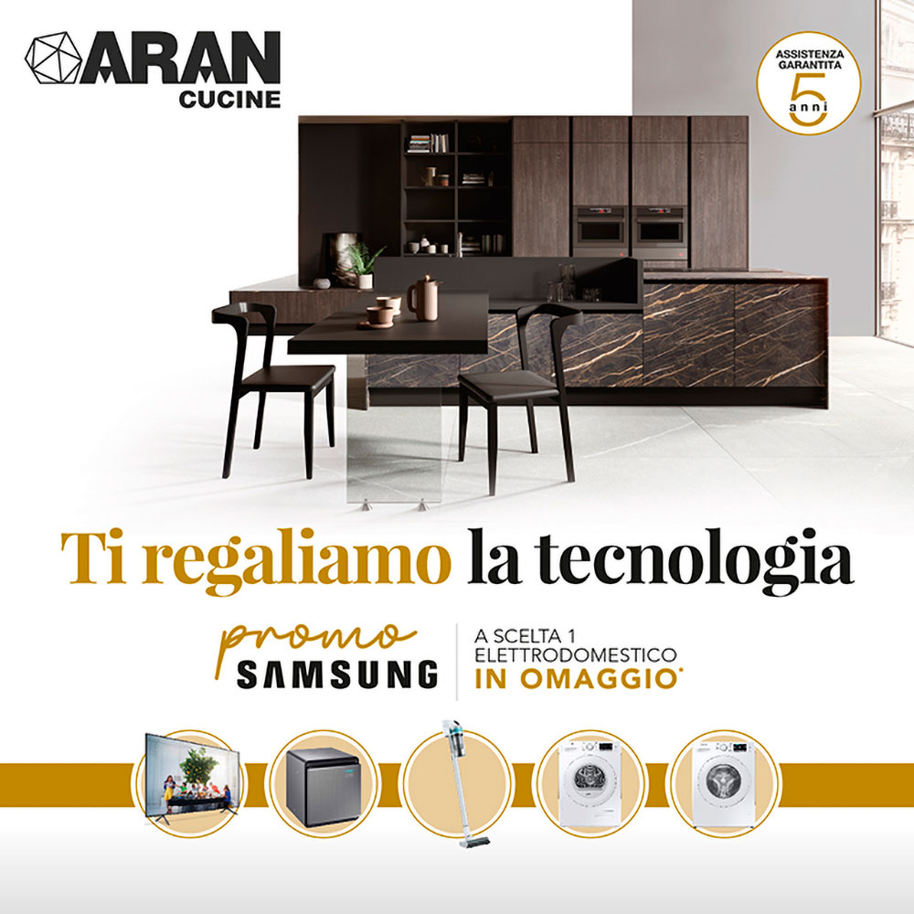 Aran Cucine Promozione Ti regaliamo la tecnologia